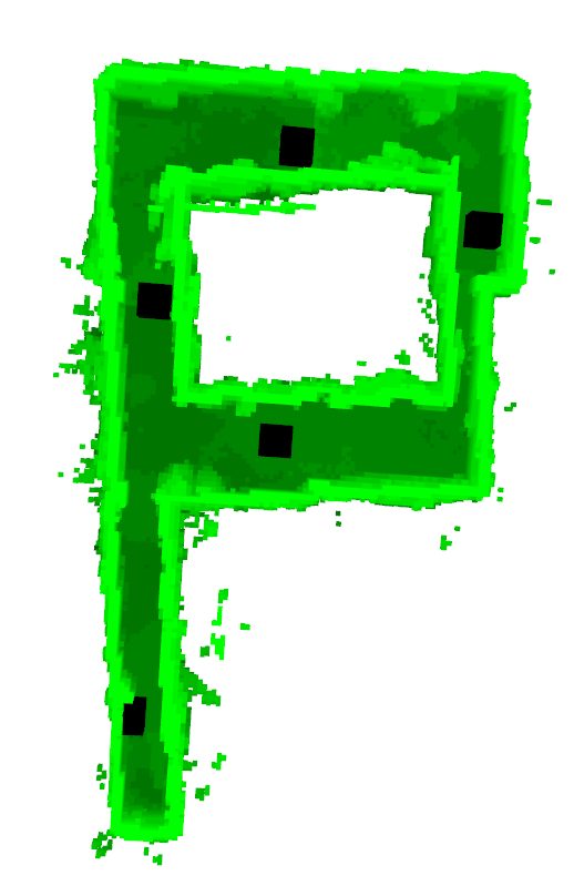 Enhanced maps better match fully observed ground truth.