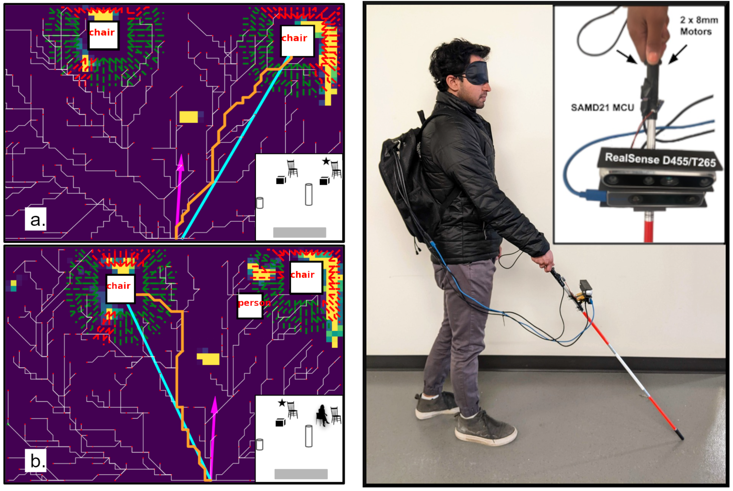 Robotic 'white cane' helps visually impaired navigate indoors